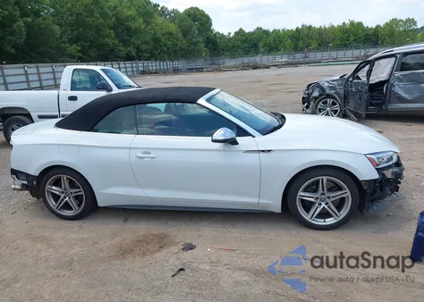 2018 Audi S5 3.0T Premium Plus z USA, uszkodzony, nr VIN WAU24GF50JN009209